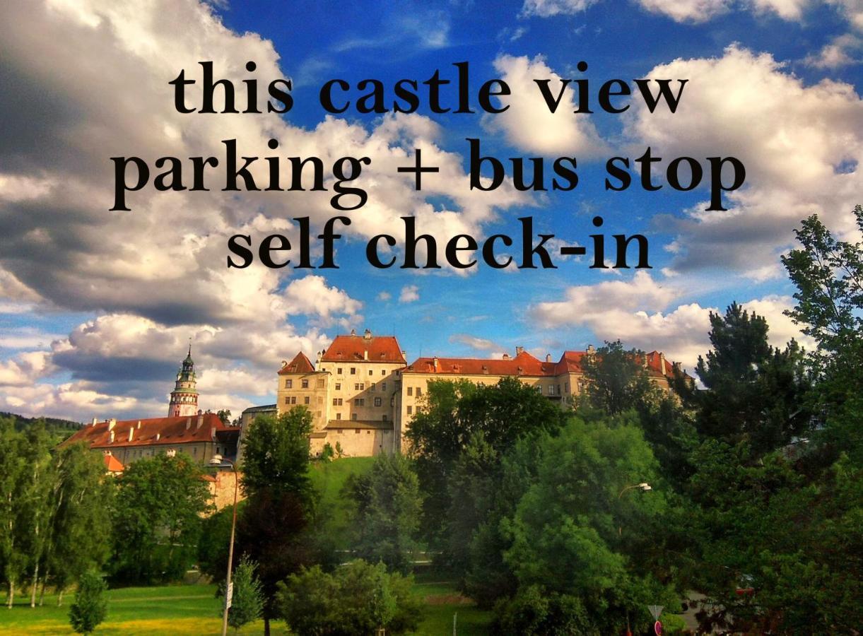 The Best Castle View-Bus Station, Parking, Center Cesky Krumlov Bagian luar foto